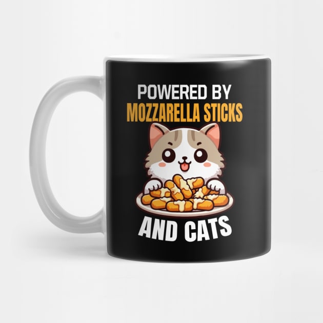 Mozzarella Sticks And Cats by MoDesigns22 